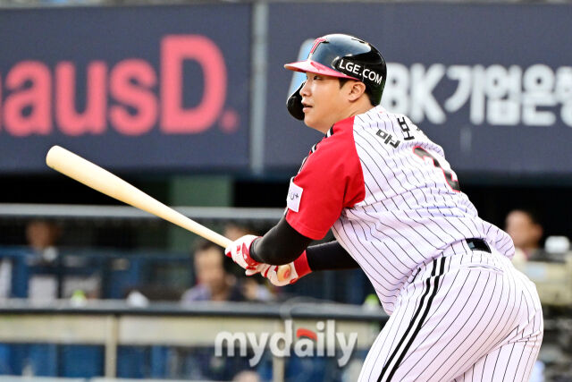 '24홈런 108타점' <b>문보경</b> 선발 제외→<b>구본혁</b> 3루수 출격, 김현수 <b>4번타자</b>...