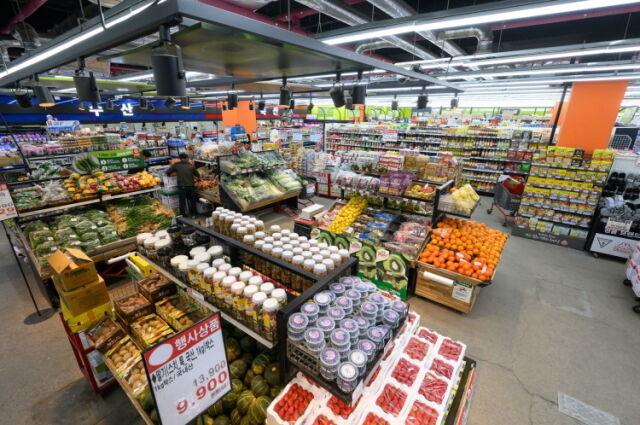 식자재 취급 매장. /한국식자재유통협회