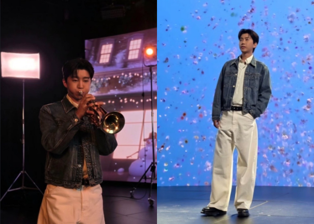 뮤직비디오 비하인드 사진 인스타에 공개