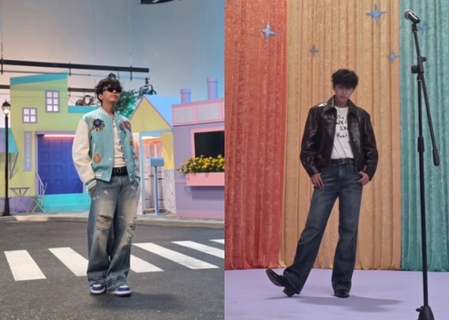 뮤직비디오 비하인드 사진 인스타에 공개