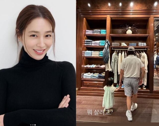 "뭐 살려고?" 이병헌, 늦둥이 딸 손 꼭 잡고 쇼핑 삼매경…벌써부터 여...