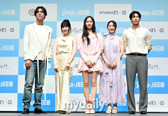 [MD포토] <b>유미의 세포들</b> '<b>뮤지컬</b> 버전 주인공들'