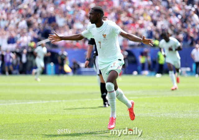 '뎀벨레 <b>해트트릭</b>' <b>프랑스</b>, '홀란드 결장' 노르웨이 4-1 대파…I조 1위 ...