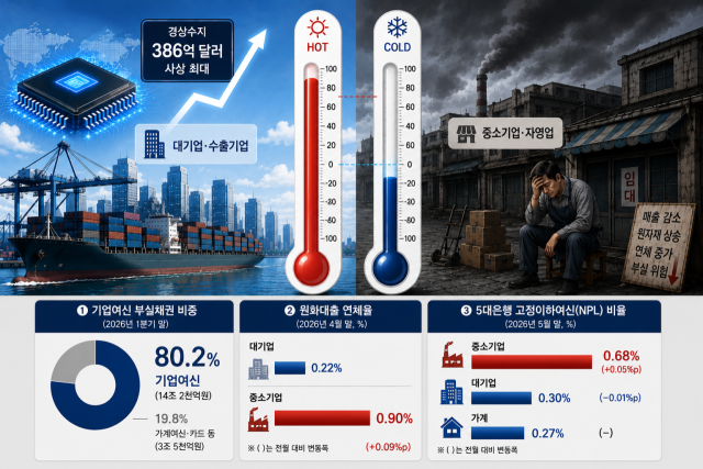[NPL의 그림자③] 반도체 훈풍 밖 중소기업…<b>은행</b> 부실이 말하는 한국경...