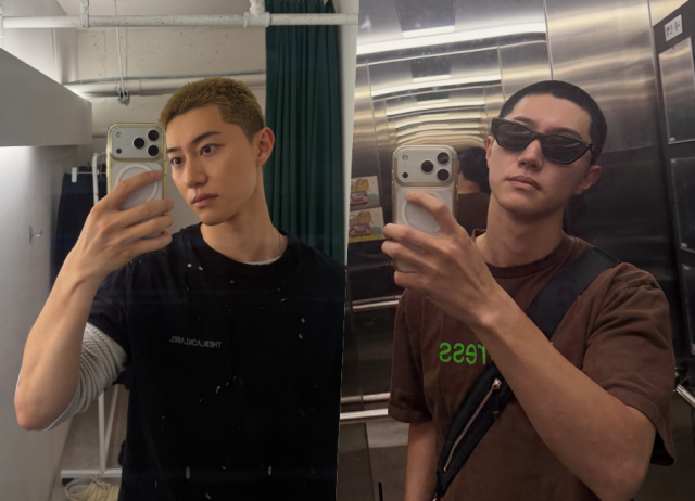 <b>곽동연</b>, 머리 싹둑 자르고 오늘(25일) <b>입대</b>…"다녀올게요" [MD투데이]