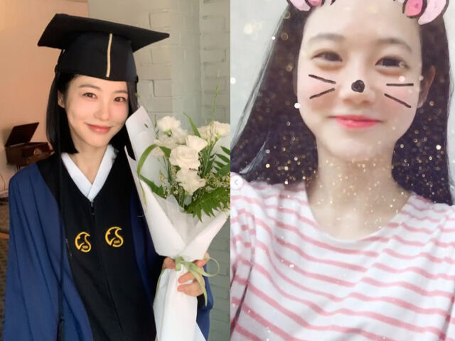 <b>신예은</b>, 10년 만에 <b>성균관대 졸업</b>…교정 중이던 20살 사진 공개