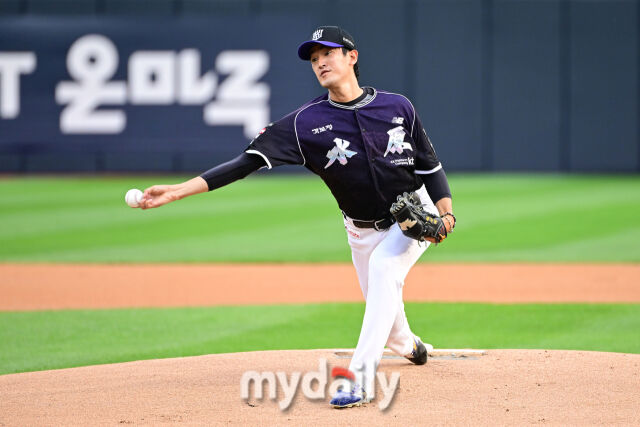 [MD포토] 고영표 '잡자 <b>키움</b>'
