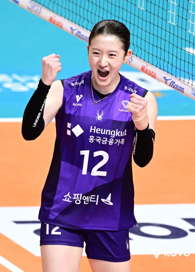 V-리그 흥국생명에서 뛰었던 이다현은 2026-27시즌에는 일본 SV리그 NEC 소속으로 코트로 나선다. 그는 오프시즌 동안 NEC로 임대 이적했다./한국배구연맹(KOVO) 제공
