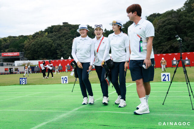[속보] '마지막 8점 고마워요' 한국 <b>양궁</b> 여자 컴파운드, 대만 꺾고 행운...