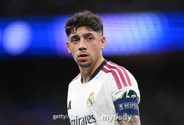 레알 마드리드의 발베르데가 인터밀란과의 2026-27시즌 UEFA 챔피언스리그 페이즈 1차전에 출전했다./게티이미지코리아