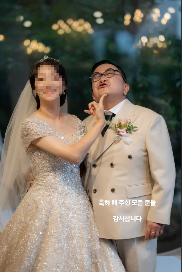 '<b>58세</b> 노총각' <b>김형진</b>, 드디어 장가갔다…베일에 싸였던 아내 얼굴 공개