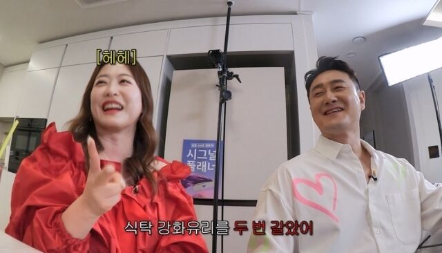 YouTube番組で結婚生活を語るシム・ジンファとキム・ウォンヒョ