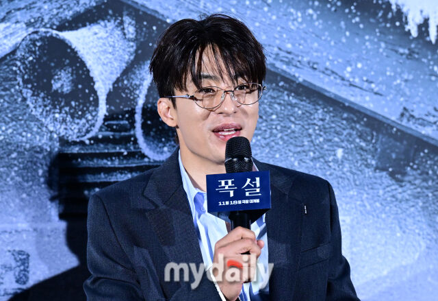 '<b>폭설</b>' <b>구교환</b> "'모가디슈' <b>김윤석</b>과 <b>재회</b>…더할 나위 없었다" [MD현장]