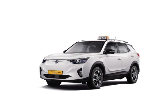 Korando EV Taxi. ⓒKG Mobility