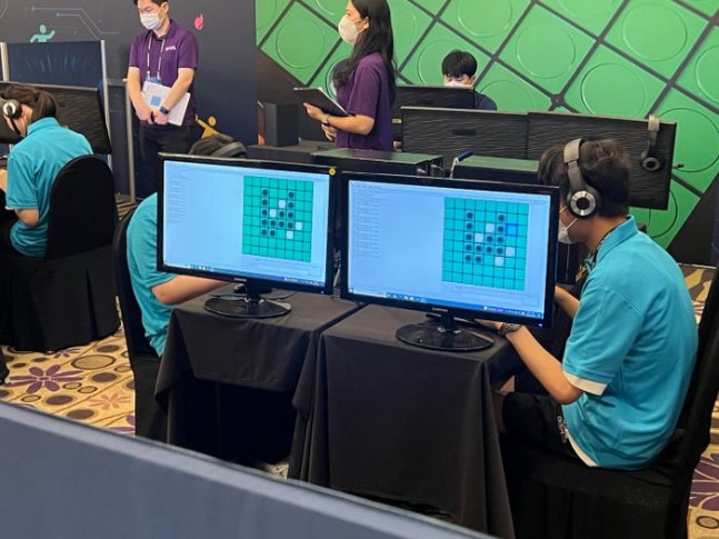 An 'Othello' game booth set up at the e-sports venue. ⓒDailyan Lee Joo-eun Reporter