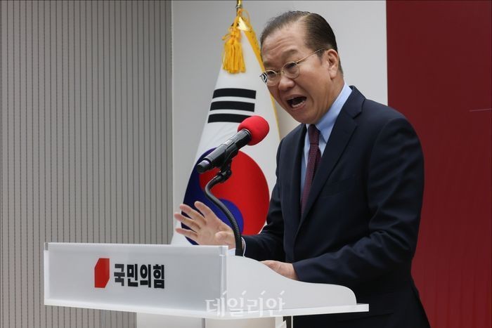 <b>권영세</b> "'11일 이후 <b>단일화</b>'는 허구…기호 2번 대선에서 없어져"