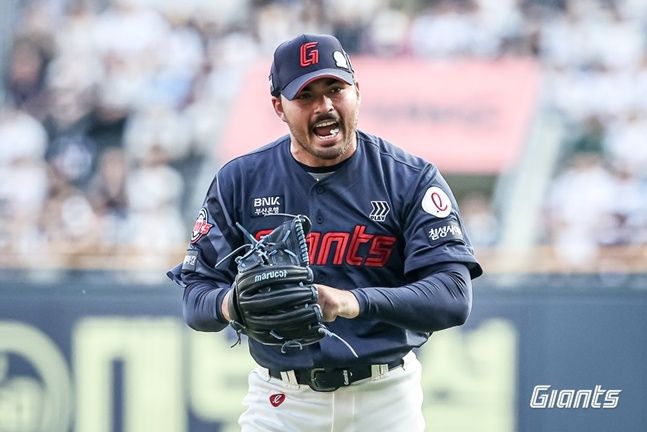 폴더인사 없다! 감 잡은 <b>감보아</b>, 장타 허용 없는 <b>호투</b>…롯데 단독 3위