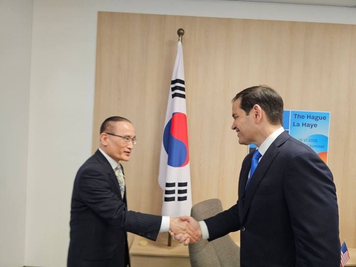 위성락 안보실장, 나토서 미국·일본 연쇄 <b>회담</b>