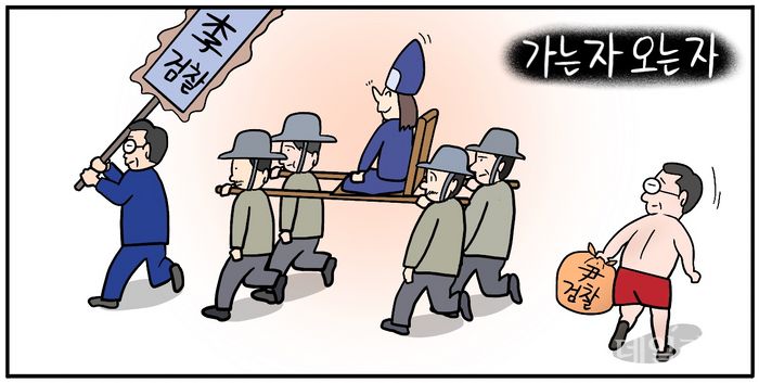 [데일리안 시사만평] 심우정 검찰총장 사의… '尹사단' 가고 '李 검찰 개혁' 시작되나