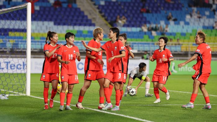 다득점에서 앞선 <b>여자축구</b>…20년 만에 <b>동아시안컵</b> 우승