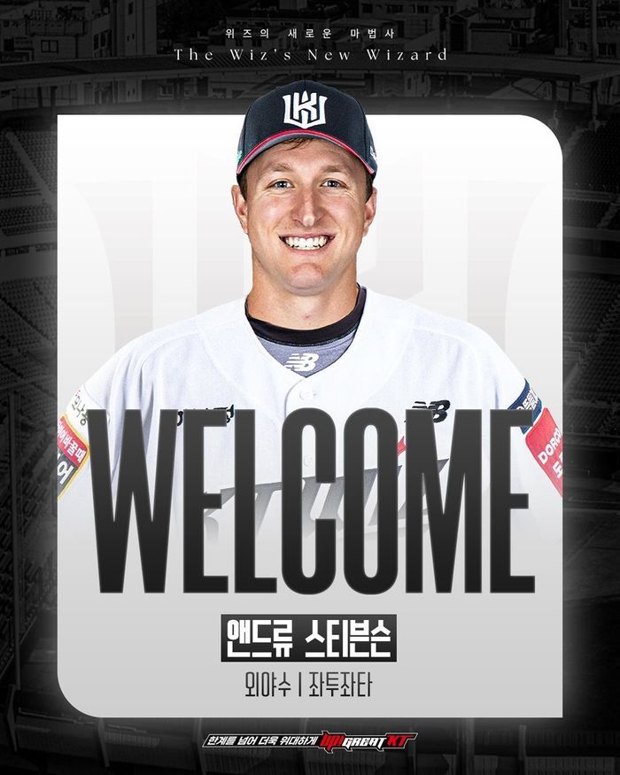 kt, 장수 외인 <b>로하스</b>와 <b>결별</b>…MLB 경력 <b>스티븐슨</b> 영입