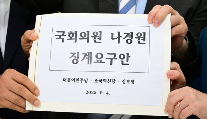 범여권, "<b>초선</b>은 가만히 있으라" <b>나경원</b> 겨냥한 징계요구안 제출