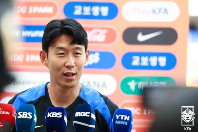 불거진 <b>주장 교체</b> 가능성, <b>손흥민</b> "내가 불편할 것은 없다...내 위치에서...