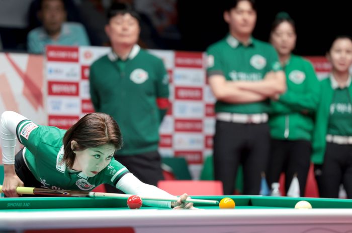 ‘<b>김가영</b> 2승’ <b>하나카드</b>, 하이원리조트 꺾고 팀리그 3R <b>2연승</b> 질주