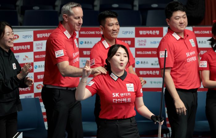 ‘<b>강지은</b> 2승’ <b>SK렌터카</b>, 4연승 질주…하나카드 제치고 3R 선두