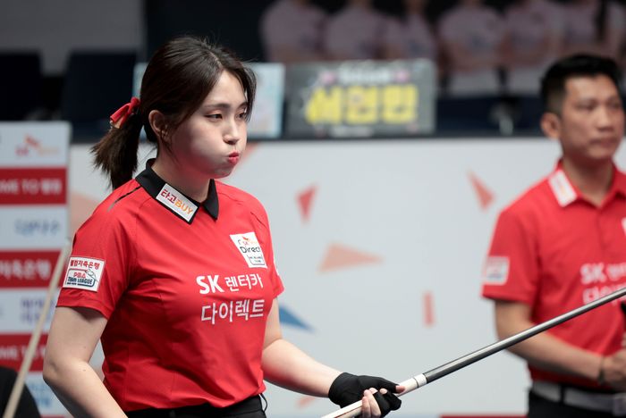 ‘팀리그 <b>맹활약</b>’ 강지은, <b>김가영</b>·<b>스롱</b> 양강체제 위협할까