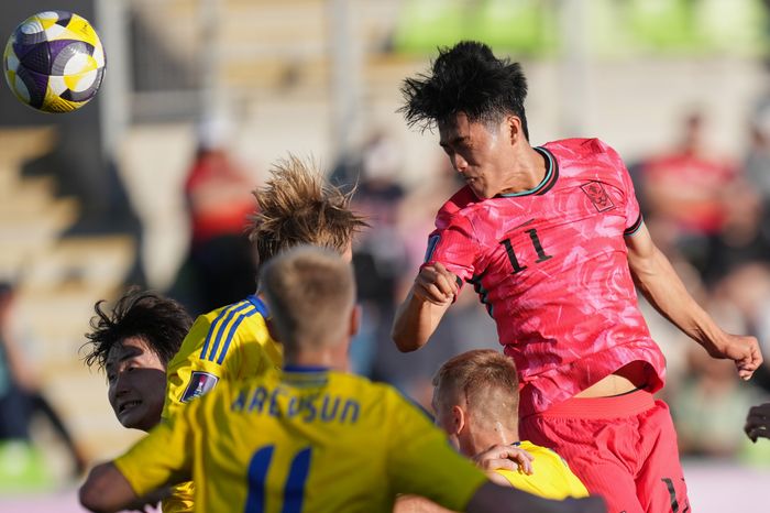 ‘김명준 만회골’ 한국, <b>U-20 월드컵</b> 첫 경기서 우크라이나에 1-2 패배