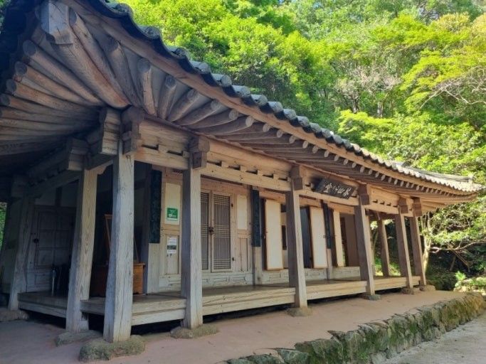 정약용 선생이 유배 시 거쳐 했던 다산초당