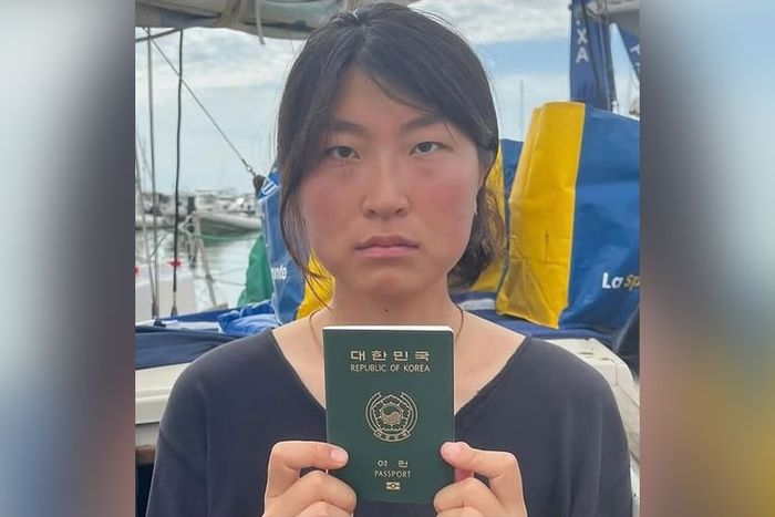 나포 선박 탑승 한국인 김아현 활동가 ⓒ강정친구들 제공