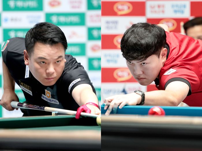 3쿠션 간판 <b>조재호</b> vs 차세대 강자 <b>김준태</b>, <b>PBA</b> 32강서 맞대결 성사