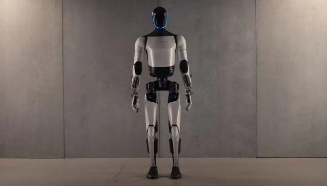 테슬라의 휴머노이드 로봇 '옵티머스'ⓒ테슬라