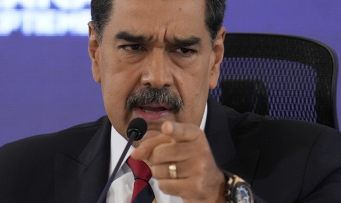지난해 9월 1일 니콜라스 마두로 베네수엘라 대통령이 수도 카라카스에서 기자회견을 하고 있다.ⓒAP/연합뉴스