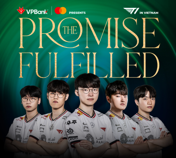 T1은 지난 12월 베트남 하노이 VEC(베트남 전시 센터)에서 팬미팅을 개최했다.ⓒT1