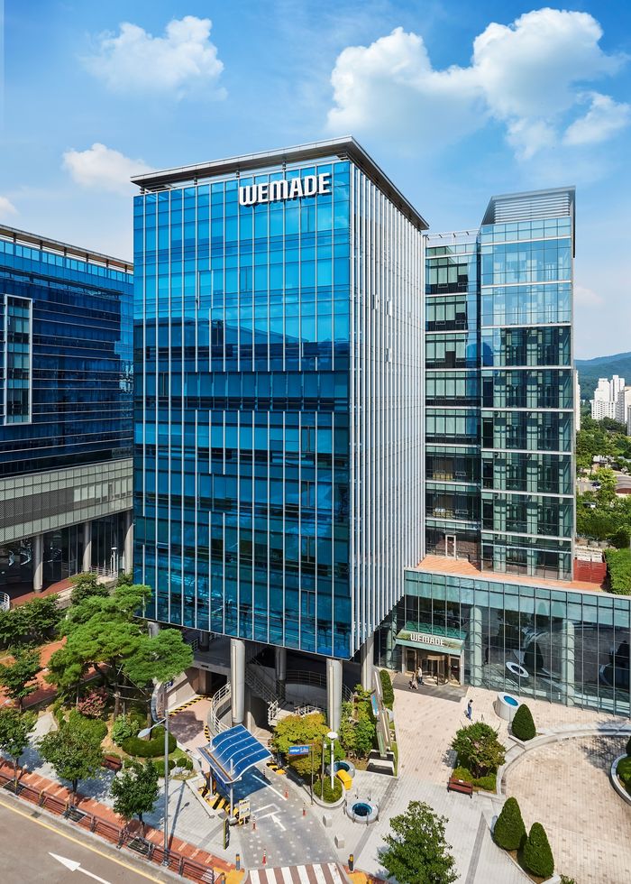 경기 성남시에 위치한 위메이드 사옥 전경.ⓒ위메이드