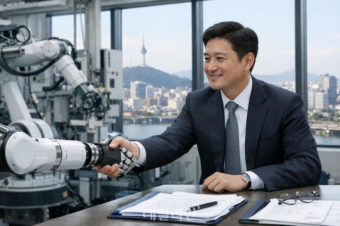 HD현대로보틱스가 기업공개(IPO) 절차에 속도를 내고 있다ⓒ데일리안 AI 삽화 이미지