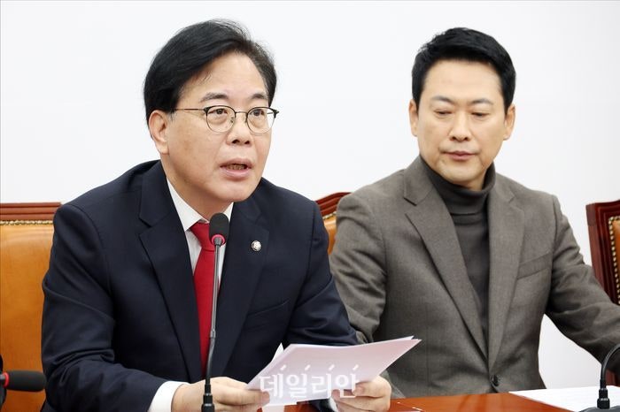 송언석 "사법파괴 악법은 '이재명 일병 구하기'…입법<b>폭주</b> 자제해야"