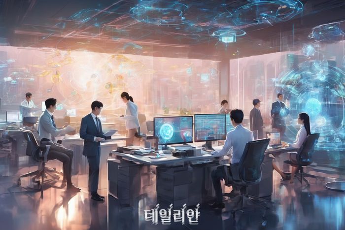 생성형 AI 산업이 도메인 특화 AI로 발전하고 있다.ⓒ데일리안 AI 이미지 삽화