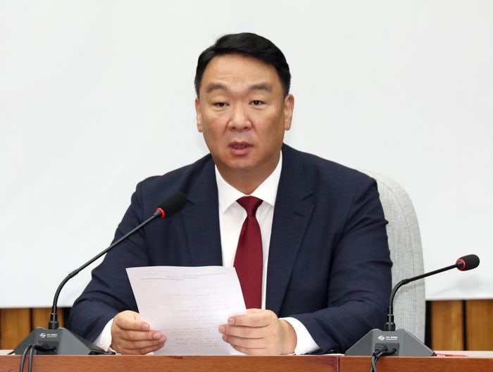 "시종일관 당대표 사퇴만 주장한다면…" 정희용, 장동혁 퇴진 불가론