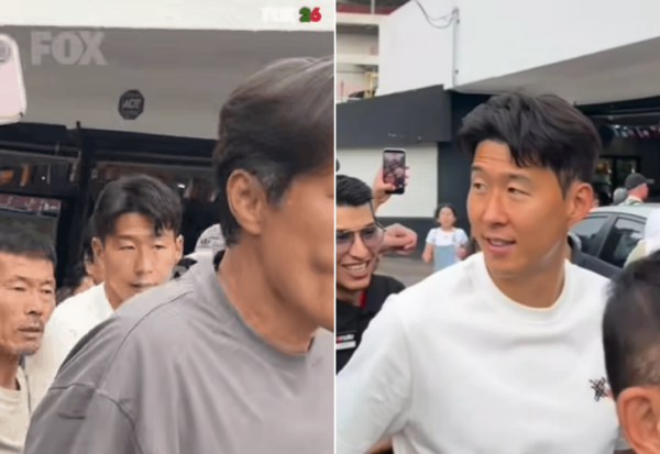 [영상] "손흥민이 나타났다" 멕시코 타코집 팬들 몰렸다