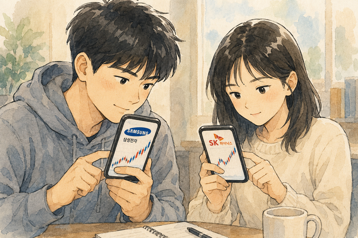 [밥 대신 주식] "적금 깨고 대출까지"…삼전·닉스로 몰려간 2030