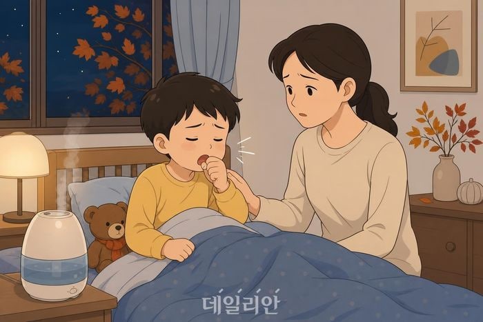 밤이면 심해지는 아이 기침…단순 감기 아닐 수도 [김효경의 데일리 헬스]