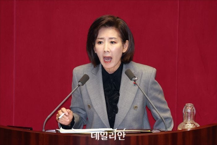 <b>우크라 감사 서한</b>에…與 "<b>나경원</b>, 선 지켜라" 羅 "北엔 한마디 못하면서...