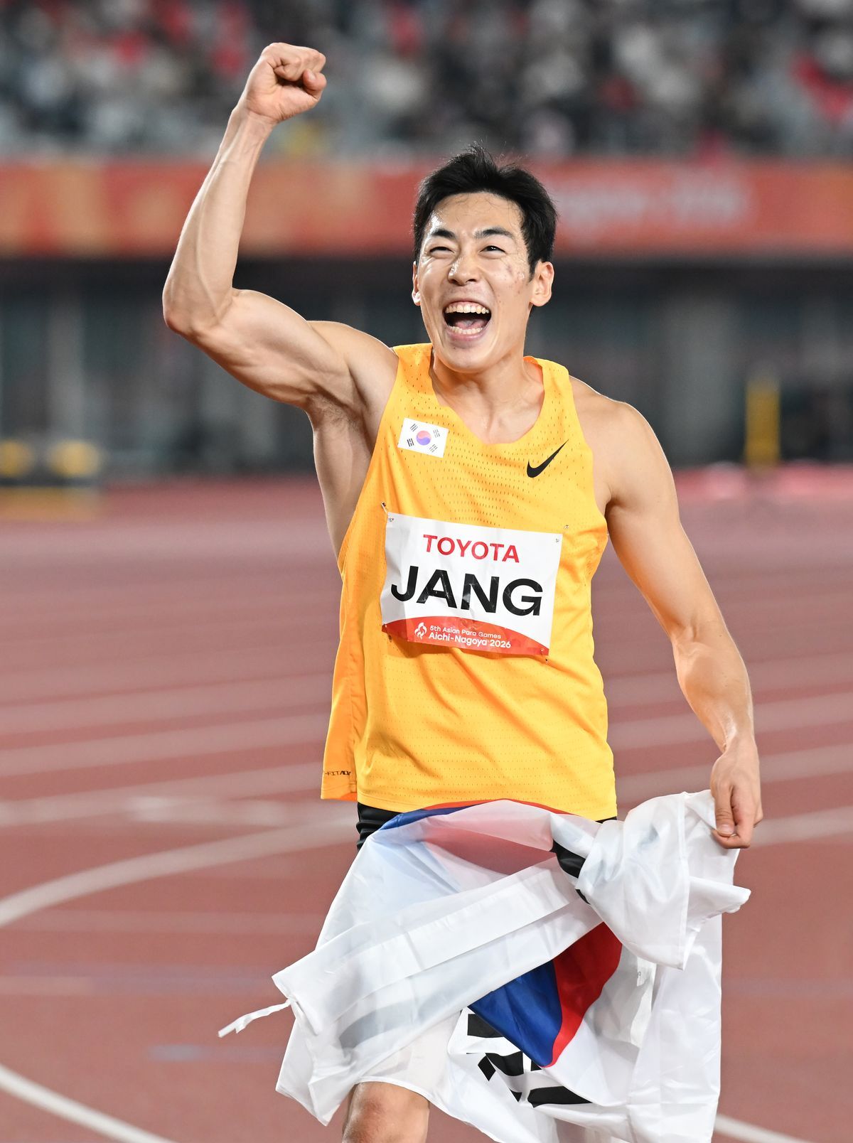 육상 <b>장민호</b>, 아시안패러게임서 <b>400m 세계신기록</b>