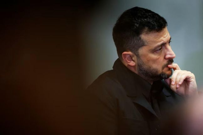 ◆…볼로디미르 젤렌스키 우크라이나 대통령 <사진 로이터>