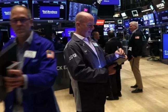 ◆…미국 뉴욕증권거래소(NYSE) 내부 모습［사진=로이터 제공］