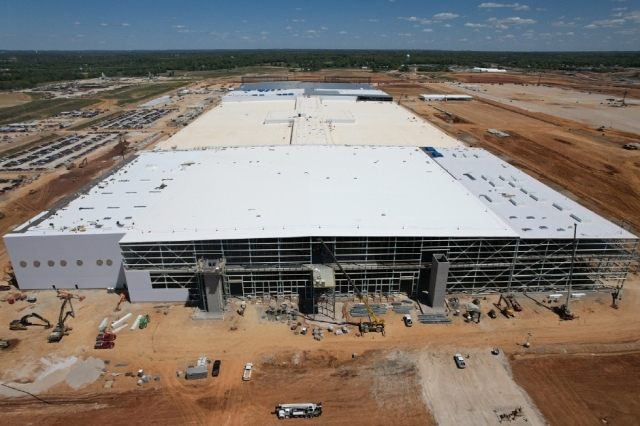 SK온-포드 합작 블루오벌SK 켄터키 1공장.[ⓒ SK온]